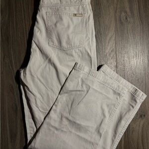 Calvin Klein Jeans Women's Straight Leg in Cream